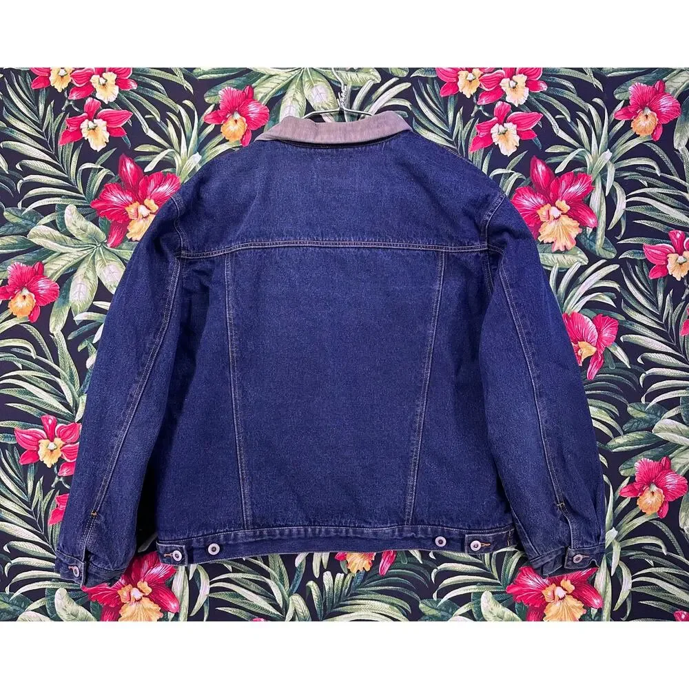 Vintage Monte Carlo Polo And Jockey Club Jean Jacket Size2XL